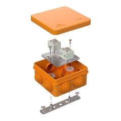 Коробка огнестойкая ОП 40-0210-FR6.0-4 Е15-Е120 80х80х40 Промрукав 40-0210-FR6.0-4