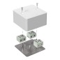 Коробка огнестойкая для кабель-канала 40-0460-FR10.0-6 Е15-Е120 85х85х45 Промрукав 40-0460-FR10.0-6