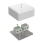Коробка огнестойкая для кабель-канала 40-0470-FR16.0-4 Е15-Е120 103х103х45 Промрукав 40-0470-FR16.0-4