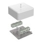 Коробка огнестойкая для кабель-канала 40-0470-FR6.0-12 Е15-Е120 103х103х45 Промрукав 40-0470-FR6.0-12