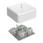 Коробка огнестойкая для кабель-канала 40-0470-FR6.0-8 Е15-Е120 103х103х45 Промрукав 40-0470-FR6.0-8