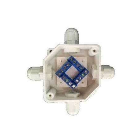 Плата комутац. УС-4 (4х4) с клем. колодками и кол-ом соединительных разъемов (4х4) 4 гермоввода IP65 Магнито-Контакт 216733