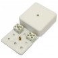 Коробка монтажная огнестойкая керамич. 7403-4 4 контакта до 6кв.мм IP41 75х75х28 МЕТА 245444