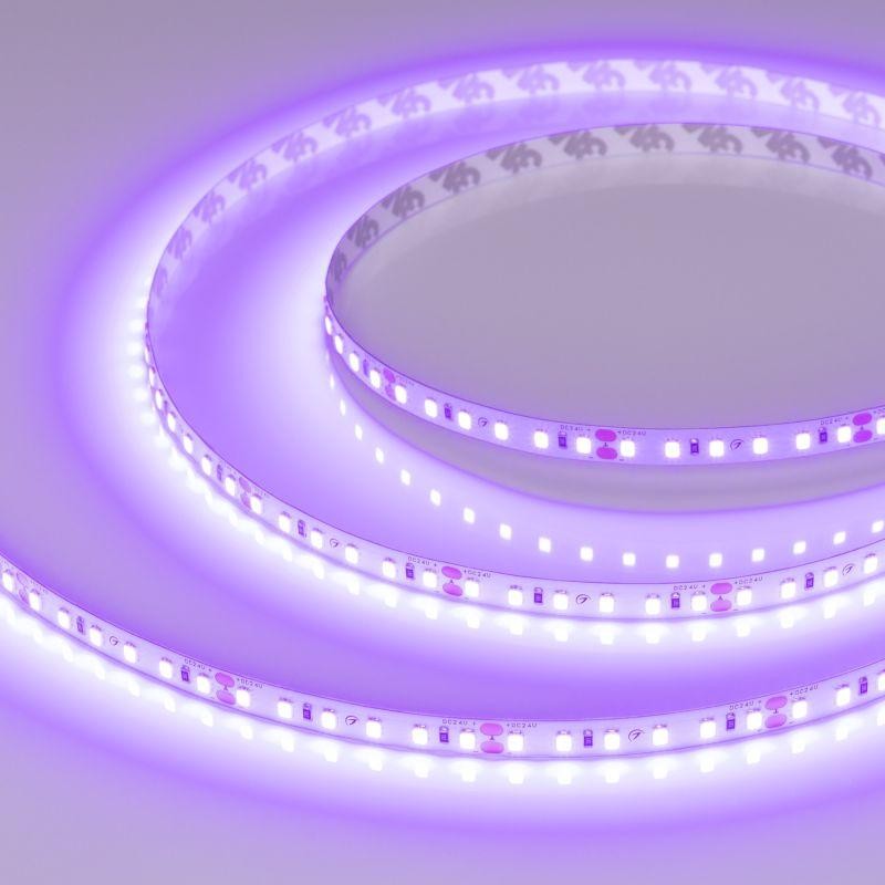 Лента светодиодная RT-A120-8mm 24В Violet (9.6Wm IP20 2835) (уп.5м) Arlight 043384 Лента светодиодная RT-A120-8mm 24В Violet (9.6Wm IP20 2835) (уп.5м) Arlight 043384