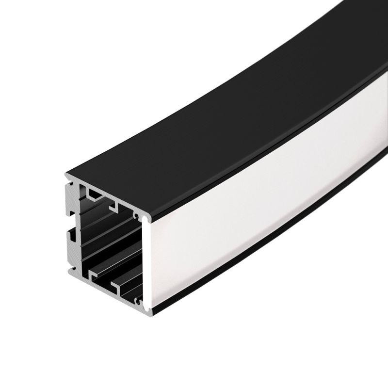 Профиль SL-ARC-3535-D320-W90 BLACK (260мм дуга 1 из 4) алюминий Arlight 032678