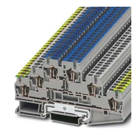 Модуль заземляющий клеммный с пружинными зажимами ST 2.5-PE/L/N Phoenix Contact 3036084