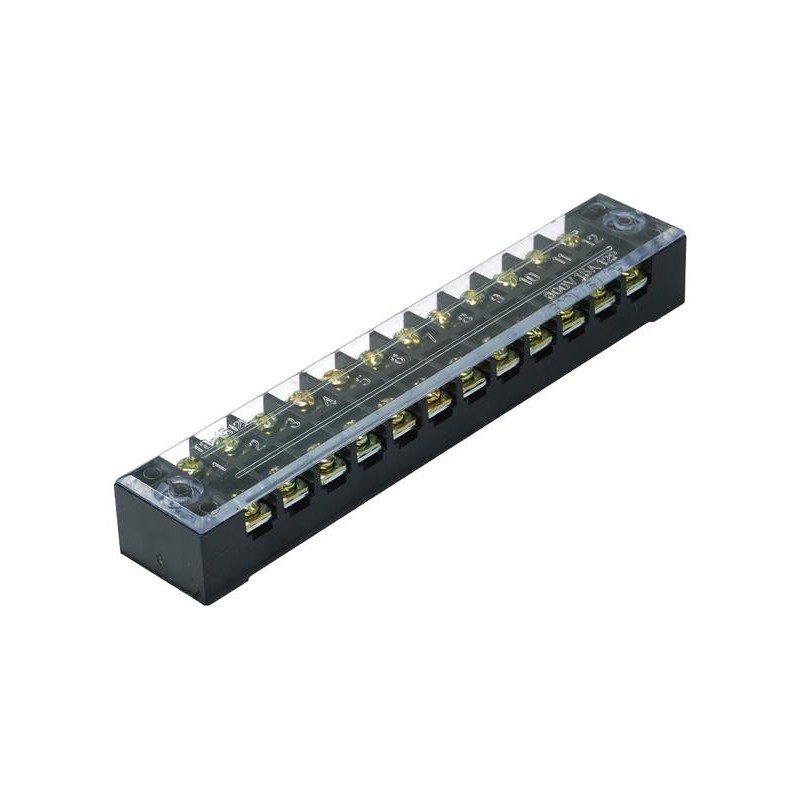 Блок зажимов ТВ 1512 15А 12 клеммных пар IP30 Электротехник ET018984 Блок зажимов ТВ 1512 15А 12 клеммных пар IP30 Электротехник ET018984