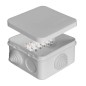 Коробка распределительная ОП 75х75х45мм IP54 10А 6 выходов 6 контактов 3 гермоввода клемм. крышка защелкивающаяся сер. Epplast 2
