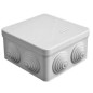 Коробка распределительная ОП 105х105х56мм IP54 7 выходов 7 гермовводов. крышка защелкивающаяся сер. Epplast 100022 Коробка распределительная ОП 105х105х56мм IP54 7 выходов 7 гермовводов. крышка защелкивающаяся сер. Epplast 100022