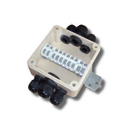 Коробка соединительная КСП-10 130х130х65 с зажимами пласт. 261962