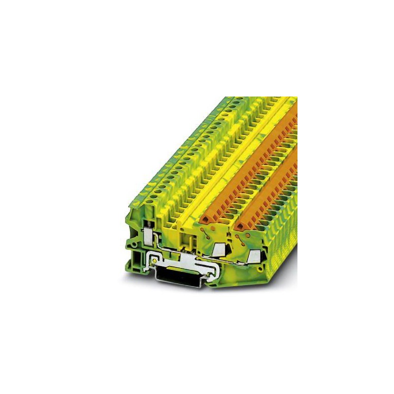 Клемма защитного провода QTCU 2.5-TWIN-PE Phoenix Contact 3050329