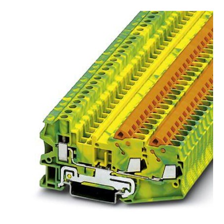Клемма защитного провода QTCU 2.5-TWIN-PE Phoenix Contact 3050329
