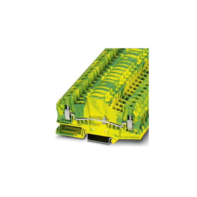 Клемма защитного провода UTMED 6-PE Phoenix Contact 3047442 Клемма защитного провода UTMED 6-PE Phoenix Contact 3047442