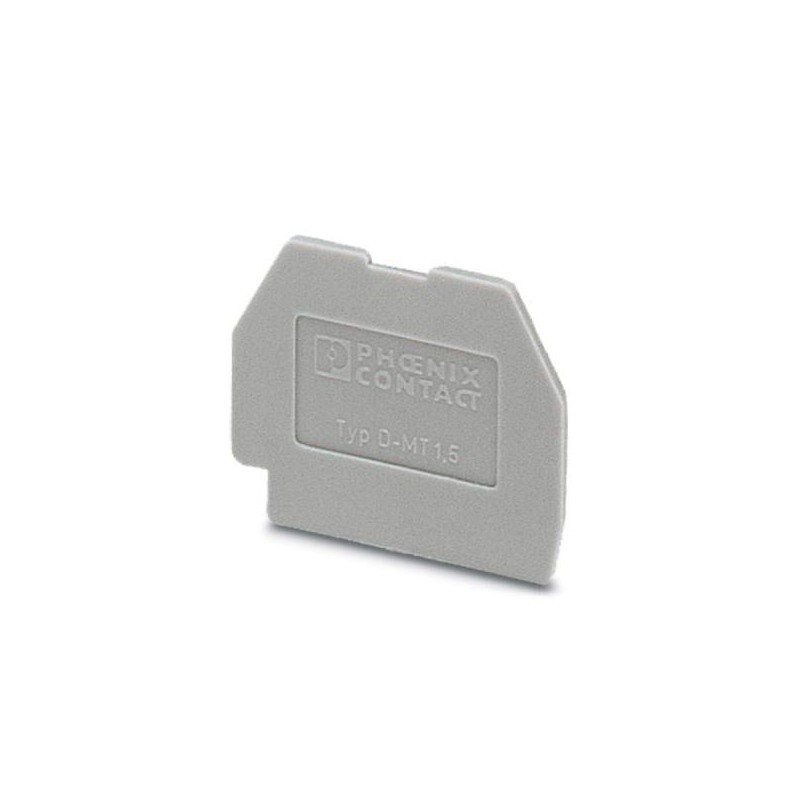 Крышка концевая D-MT 1.5 Phoenix Contact 3100321 Крышка концевая D-MT 1.5 Phoenix Contact 3100321