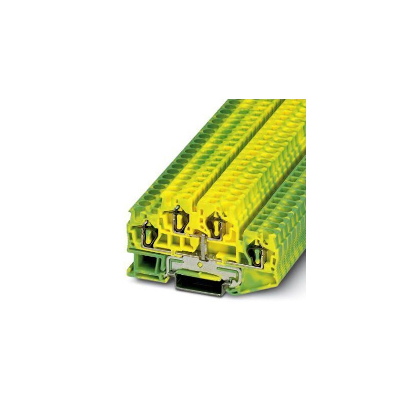 Клемма двухъярусная заземляющая STTB 4-PE Phoenix Contact 3036039