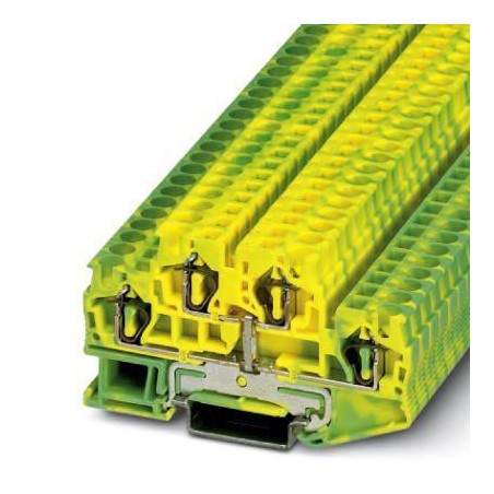 Клемма двухъярусная заземляющая STTB 4-PE Phoenix Contact 3036039
