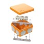 Коробка огнестойкая ОП двухкомпонентная 60-0210-FR2.5-6 Е15-Е120 80х80х40 Промрукав 60-0210-FR2.5-6 Коробка огнестойкая ОП двухкомпонентная 60-0210-FR2.5-6 Е15-Е120 80х80х40 Промрукав 60-0210-FR2.5-6