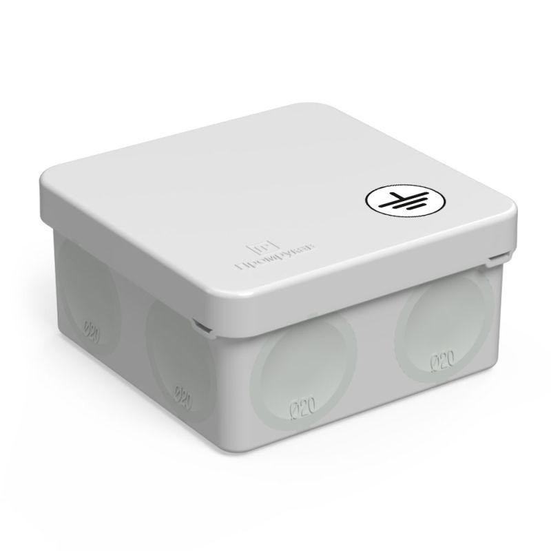 Коробка уравнивания потенциалов ОП 60-0210-У для прямого монтажа двухкомпонентная безгалогенная (HF) 80х80х40 Промрукав 60-0210- Коробка уравнивания потенциалов ОП 60-0210-У для прямого монтажа двухкомпонентная безгалогенная (HF) 80х80х40 Промрукав 60-0210-