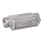 Коробка протяжная алюм. 2 ввода 180град. М50х1.5 IP55 171х62х71мм DKC 6030-50 Коробка протяжная алюм. 2 ввода 180град. М50х1.5 IP55 171х62х71мм DKC 6030-50