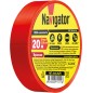 Изолента ПВХ 19мм (рул.20м) красн. NIT-A19-20/R Navigator 71111