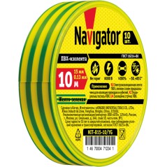 Изолента 71 234 NIT-B15-10/YG жел./зел. Navigator 71234