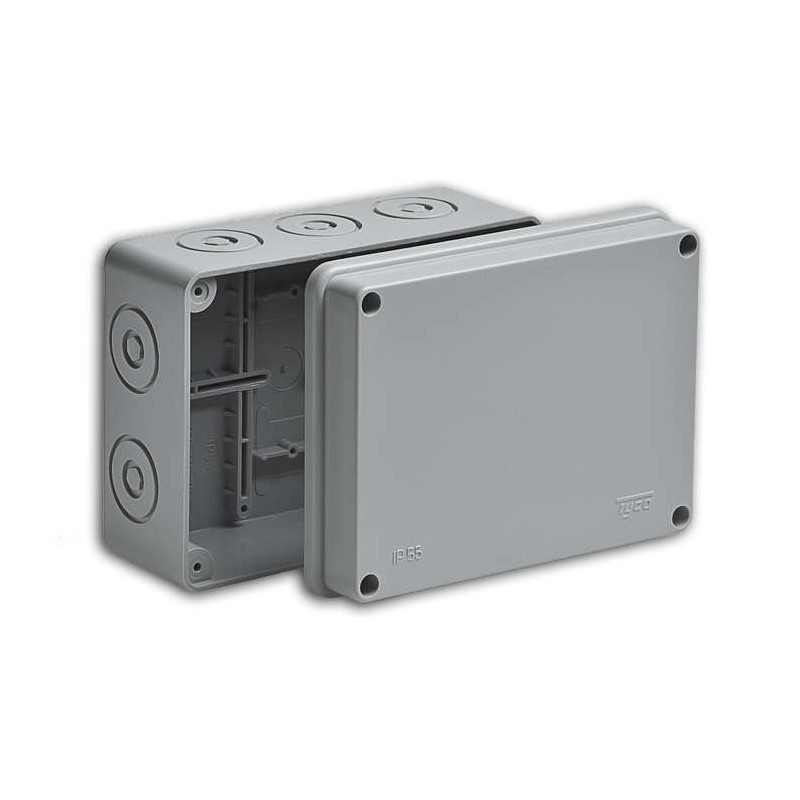 Коробка распределительная ОП 150х110х70мм IP55 без гермет. Ruvinil 67054 Коробка распределительная ОП 150х110х70мм IP55 без гермет. Ruvinil 67054