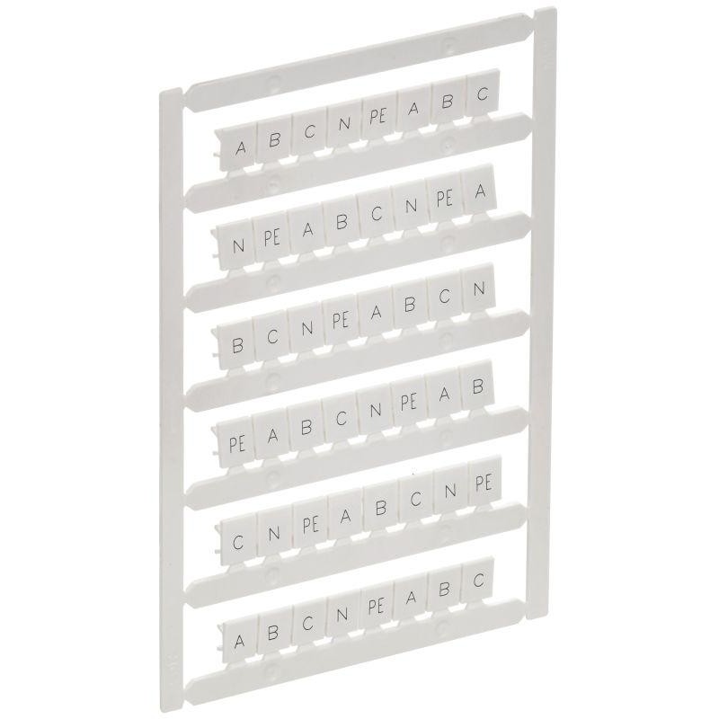 Маркер для CTS 6кв.мм/CP 10кв.мм "A, B, C, N, PE" ARMAFIX IEK AF-CT10D-M-006-21 Маркер для CTS 6кв.мм/CP 10кв.мм "A, B, C, N, PE" ARMAFIX IEK AF-CT10D-M-006-21