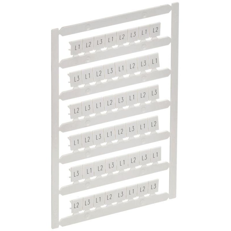 Маркер для CTS 6кв.мм/CP 10кв.мм "L1, L2, L3" ARMAFIX IEK AF-CT10D-M-006-22 Маркер для CTS 6кв.мм/CP 10кв.мм "L1, L2, L3" ARMAFIX IEK AF-CT10D-M-006-22