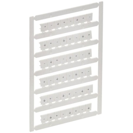 Маркер для CTS 6кв.мм/CP 10кв.мм "+, -, зазем." ARMAFIX IEK AF-CT10D-M-006-23