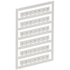 Маркер для CTS 10кв.мм "A, B, C, N, PE" ARMAFIX IEK AF-CT10D-M-010-21