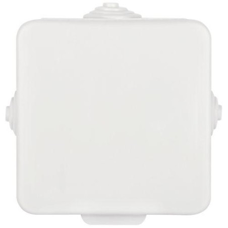 Коробка распаячная ОП КОР 65х65х50мм с гермовводами 4 входа IP54 Эра Б0037445