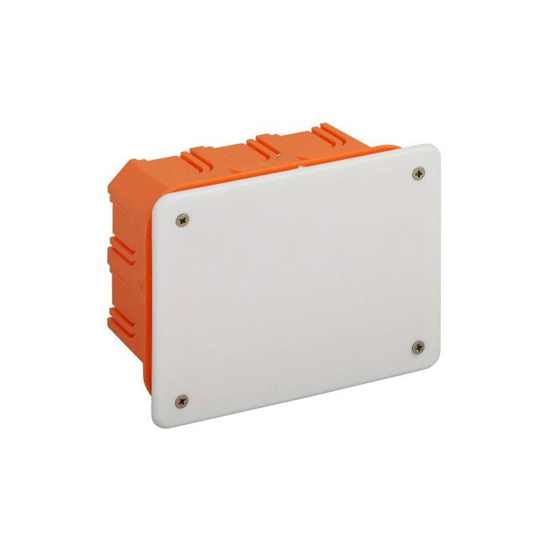 Коробка распаячная KRT 120х92х45мм для твердых стен саморез. крышка IP20 Эра Б0047257