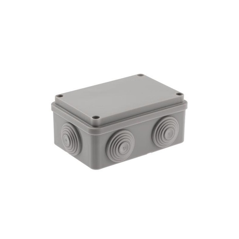 Коробка распаячная ОП на винтах 6 гермовводов IP55 KORv-120-80-50-6g ЭРА Б0052730