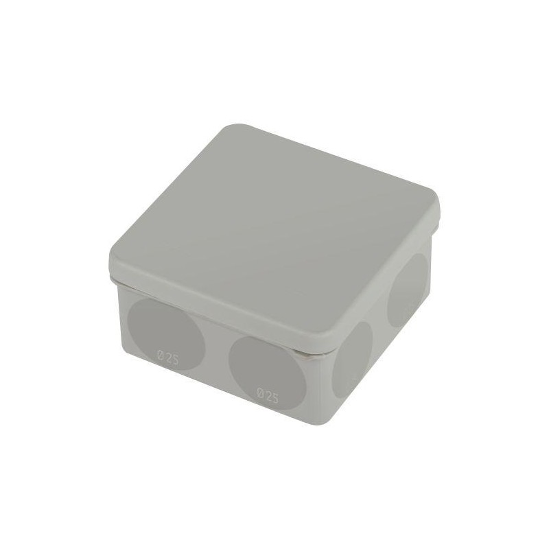 Коробка распаячная двухкомпонентная 100х100х50 HF стойкая к УФ KOR-100-100-50-9g-2MP сер. ЭРА Б0060291 Коробка распаячная двухкомпонентная 100х100х50 HF стойкая к УФ KOR-100-100-50-9g-2MP сер. ЭРА Б0060291