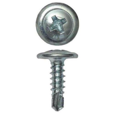 Саморез с пресс-шайбой 4.2х51 со сверлом (уп.100шт) DKC CM274051