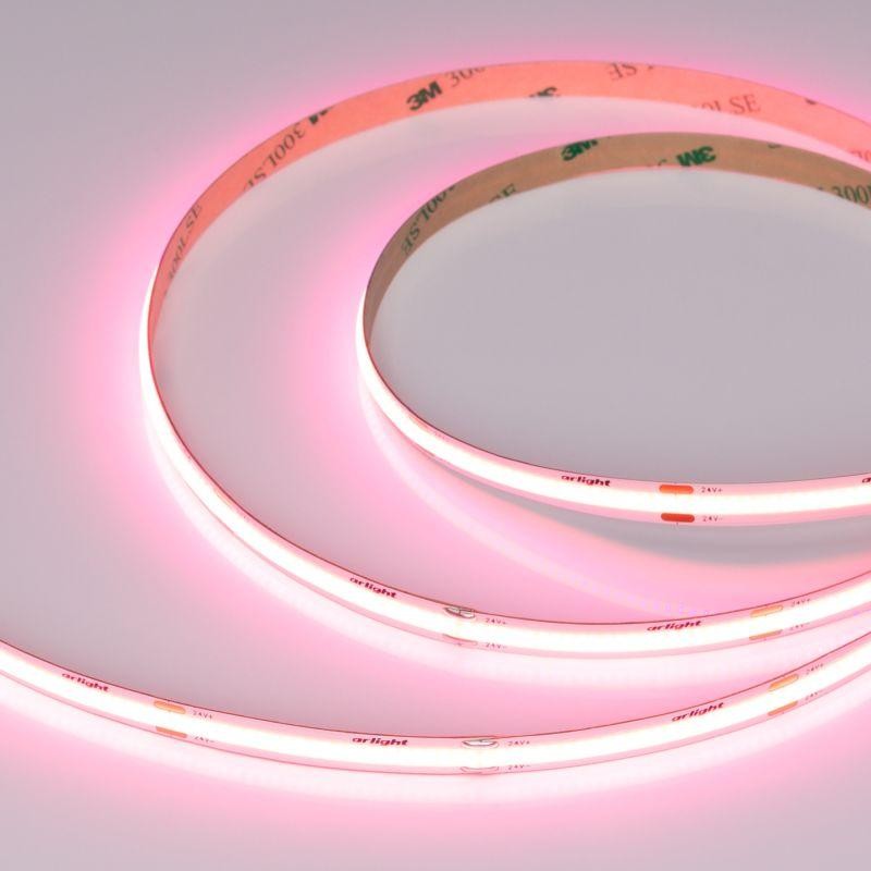 Лента COB-X480-8mm 24В Pink 8Вт/м IP20 (уп.5м) Arlight 047743 Лента COB-X480-8mm 24В Pink 8Вт/м IP20 (уп.5м) Arlight 047743