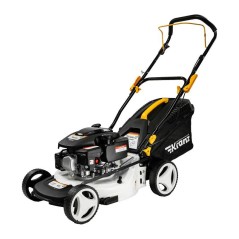 Газонокосилка бензиновая KR-430NSP несамоходная 150куб.см 43см Kranz KR-16-1235