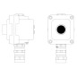 Пост управления взрывонепроницаемый из алюминия LCSD-01-B-MB-P1B(11)x1-PBMB-KA2MHK DKC LCSD21000005 Пост управления взрывонепроницаемый из алюминия LCSD-01-B-MB-P1B(11)x1-PBMB-KA2MHK DKC LCSD21000005