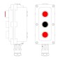 Пост управления взрывонепроницаемый из алюминия LCSD-03-B-MB-L1R(220)x1-P1B(11)x1-P1R(11)x1-PBMB-ANP15BMB DKC LCSD21000129 Пост управления взрывонепроницаемый из алюминия LCSD-03-B-MB-L1R(220)x1-P1B(11)x1-P1R(11)x1-PBMB-ANP15BMB DKC LCSD21000129