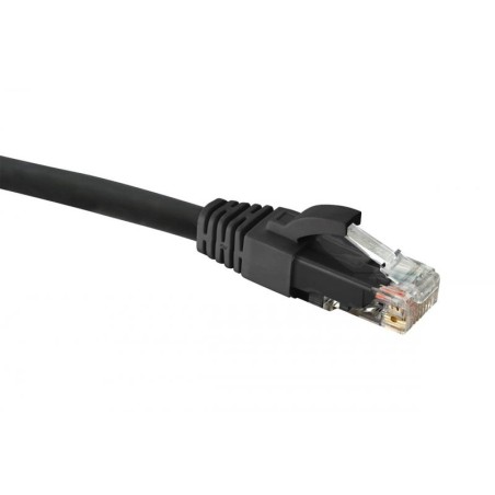 Патч-корд U/UTP LSZH кат.6 10м черн. Eurolan 21D-U6-10BL