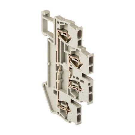 Колодка клеммная JXB-ST-1.5 17.5А двойная пружинная сер. PROxima EKF plc-jxb-st-1.5-4-2