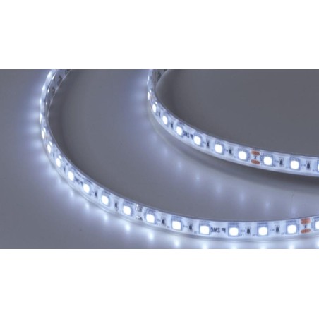 Лента светодиодная стандарт 5050 60LED/м 14.4Вт/м холод. бел. 24В IP68 со скотчем 3М (уп.5м) SWG Standard 00-00021280