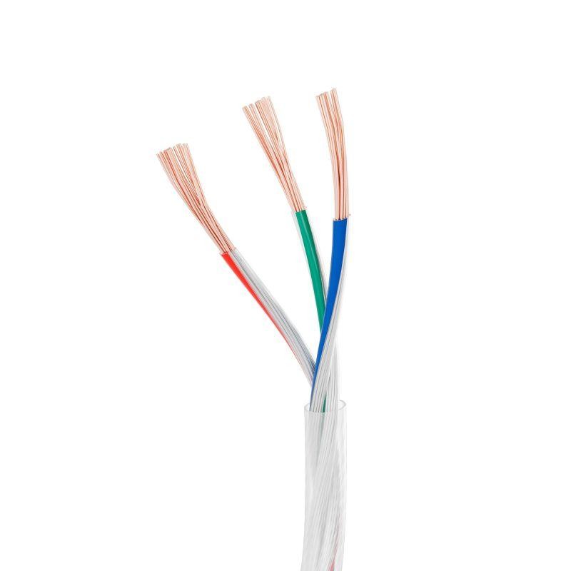 Провод питания ARL-20AWG-CLEAR-3Wire-CU-Double (3х0.75мм) (уп.50м) Arlight 040591 Провод питания ARL-20AWG-CLEAR-3Wire-CU-Double (3х0.75мм) (уп.50м) Arlight 040591