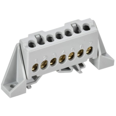 Шина L "фаза" в комб. изол. "Стойка" 6х9-7-Ср TEKFOR IEK TF-NN10-07-DP-K03