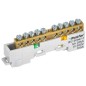 Шина PE "земля" неизол. на универс. держ. 6х9-10-Ж TEKFOR IEK TF-NN10-10-DL-K05 Шина PE "земля" неизол. на универс. держ. 6х9-10-Ж TEKFOR IEK TF-NN10-10-DL-K05