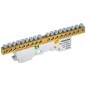 Шина PE "земля" неизол. на универс. держ. 6х9-18-Ж TEKFOR IEK TF-NN10-18-DL-K05 Шина PE "земля" неизол. на универс. держ. 6х9-18-Ж TEKFOR IEK TF-NN10-18-DL-K05