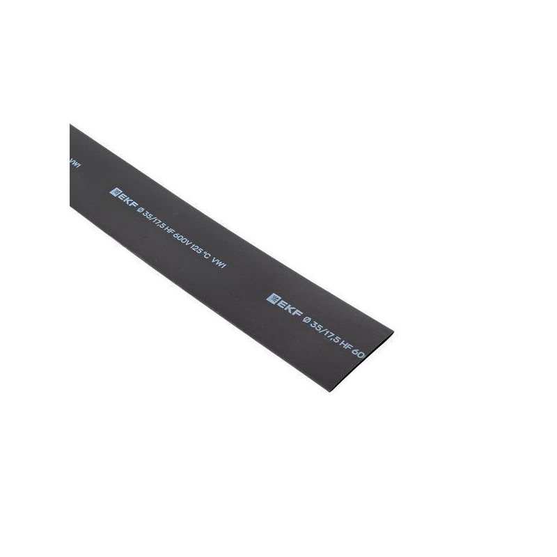 Трубка термоусадочная ТУТ нг 35/17.5 черн. 1м (уп.25м) PROxima EKF tut-35-b-1m Трубка термоусадочная ТУТ нг 35/17.5 черн. 1м (уп.25м) PROxima EKF tut-35-b-1m