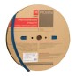 Трубка термоусадочная ТУТ нг 80/40 син. PROxima (уп.25м) EKF tut-80-g