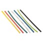 Набор трубок термоусадочных ТУТ нг тонкостен. 2/1 (7 цветов по 3шт 100мм) EKF tut-n-2