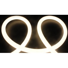 Лента светодиодная неоновая 2835 360град. LED/м 16 Вт/м 24В IP66 тепл. бел. (уп.5м) SWG PRO 00-00013283